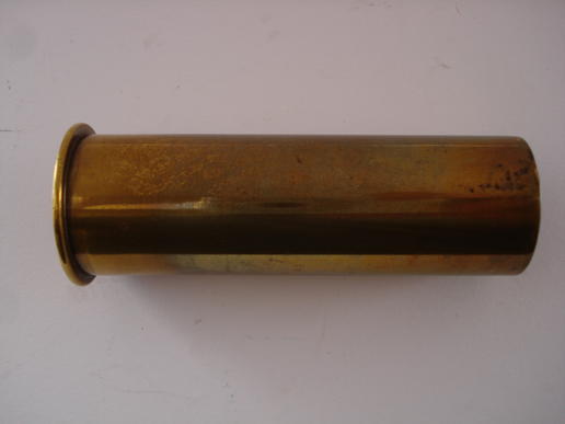 Empty WW1 German 27mm Flare Pistol Cartridge Case, DWM Head stamp