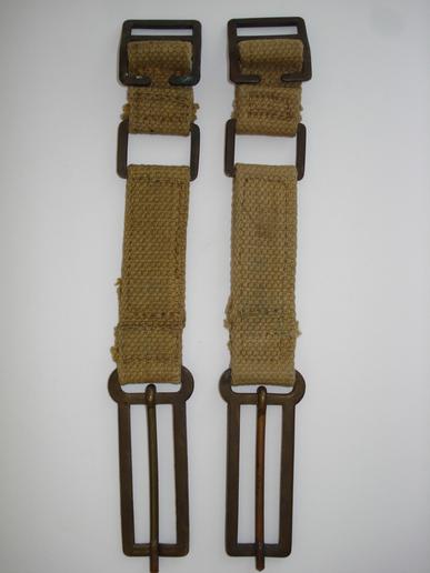 WW2 Dated British P37 Brace Attachments