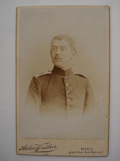 Pre WW1 German Soldiers Studio Portrait