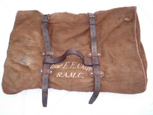 Army & Navy (Bombay Depot) Campaign Luggage Named to R.A.M.C Officer