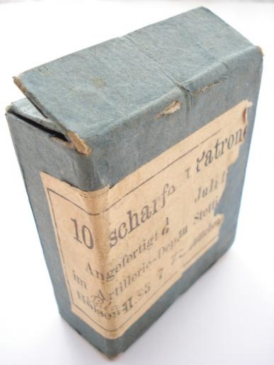 Rare Pre WW1 German 11mm Mauser Ammunition Box