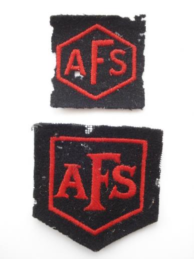 WW2 British AFS Patches