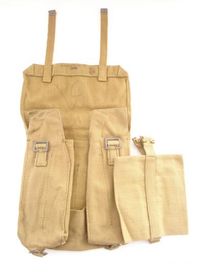 WW2 British P'37 Small Pack & Bottle Carrier. Mint Condition 