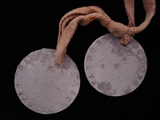 WW1 U.S Army Dog Tags