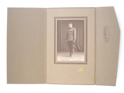 WW1 U.S Soldiers Studio Photograph 