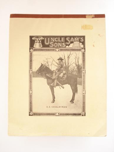 WW1 'Uncle Sam's Sons' Writing Paper