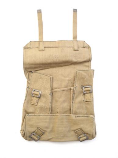 WW2 British P37 Webbing Small Pack, Mint & Unissued