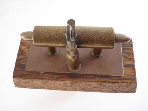 British 'Trench Art' Desk Lighter