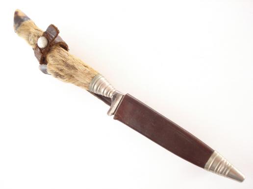 German Stag Foot Knife