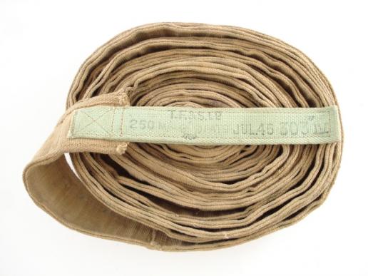 WW2 British .303 Vickers MG Ammunition Belt