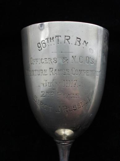 WW1 British Army Shooting Prize