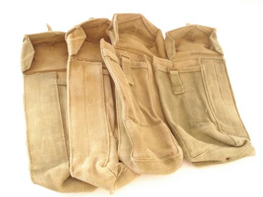 WW2 British '37 Pattern Basic Pouches