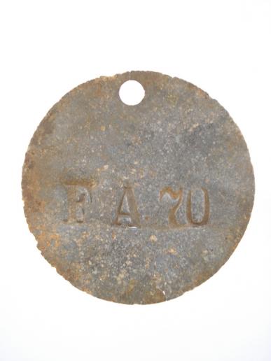 WW1 Imperial German Telephone Line Marker