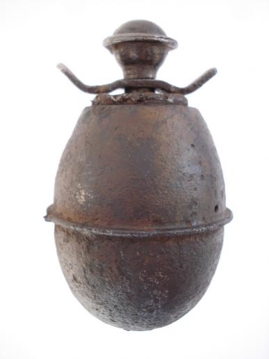 Inert, WW2 German M39 Egg Grenade