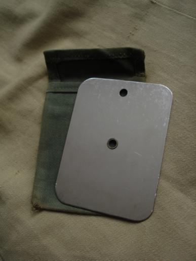 WW2 British Jungle Issue Shaving Mirror/Heliograph