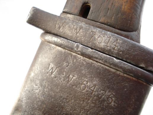 Imperial German 1st Pattern S98/05 Bayonet, Rare Naval Issue 1910 Dated
