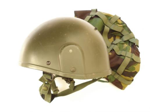 British Mk6 Helmet & DPM Cover (Earlier Smooth Shell)