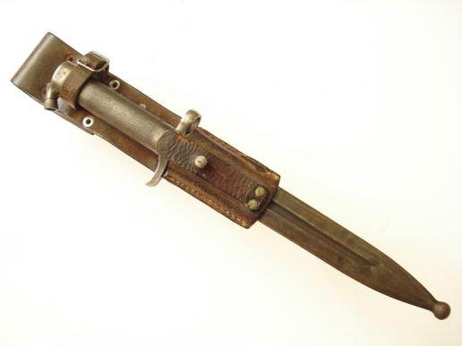 Swedish Model 1896 Bayonet & Leather Frog