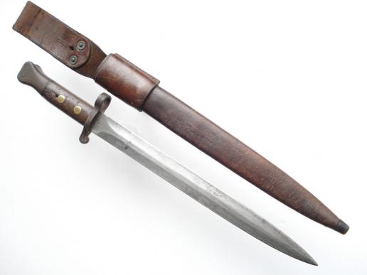British P'88 MkI 2nd Type, With Rare Land MkII* Scabbard