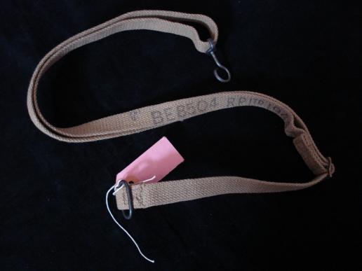Mint 1944 Dated Sten Gun Sling With Stores Tag