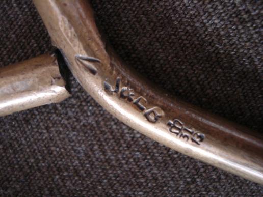 WW1/WW2 Brass Revolver Cleaning Rod, Well Marked