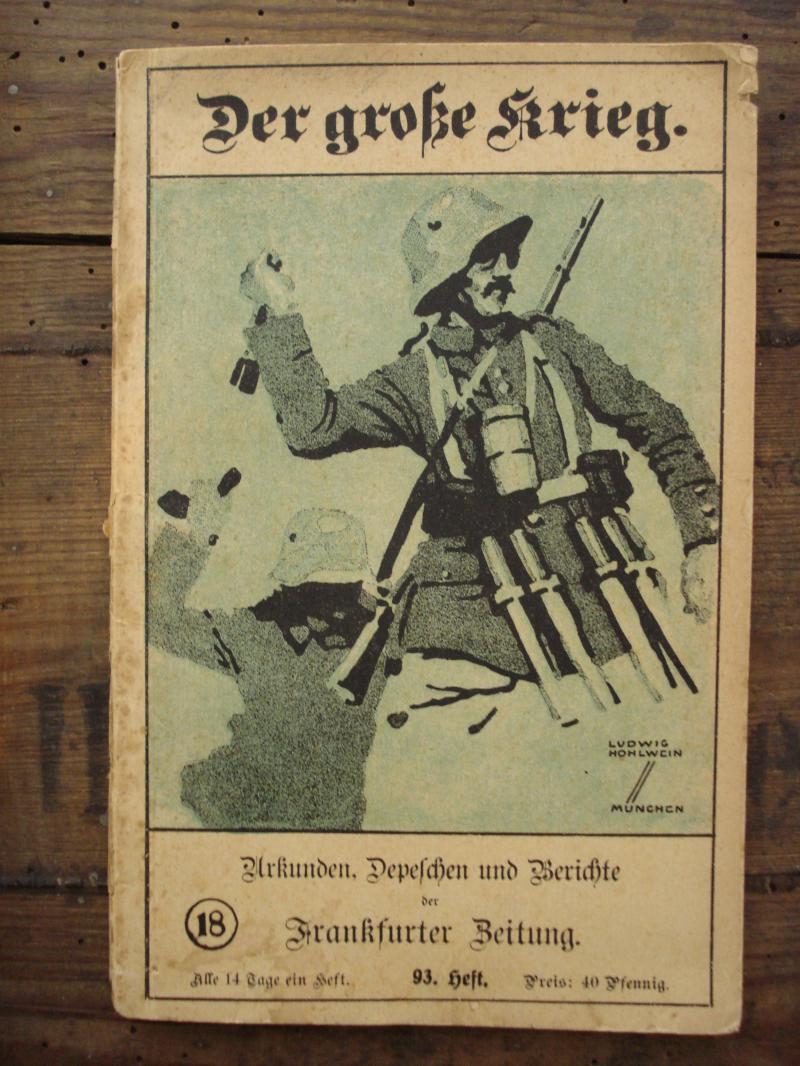 WW1 German publication 'THE GREAT WAR' C1918