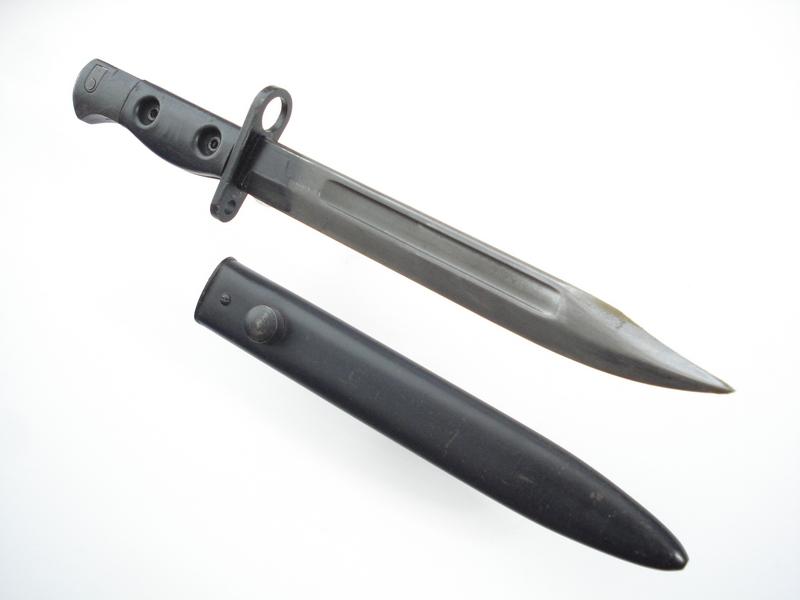British L1A3 Bayonet, Short Fuller, 1966 Dated
