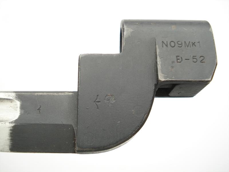 British No9 MkI Bayonet With Scabbard & Frog