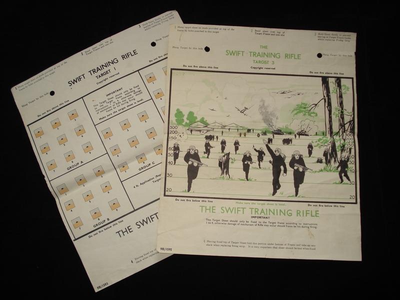 WW2 British Swift Training 'Rifle' Targets