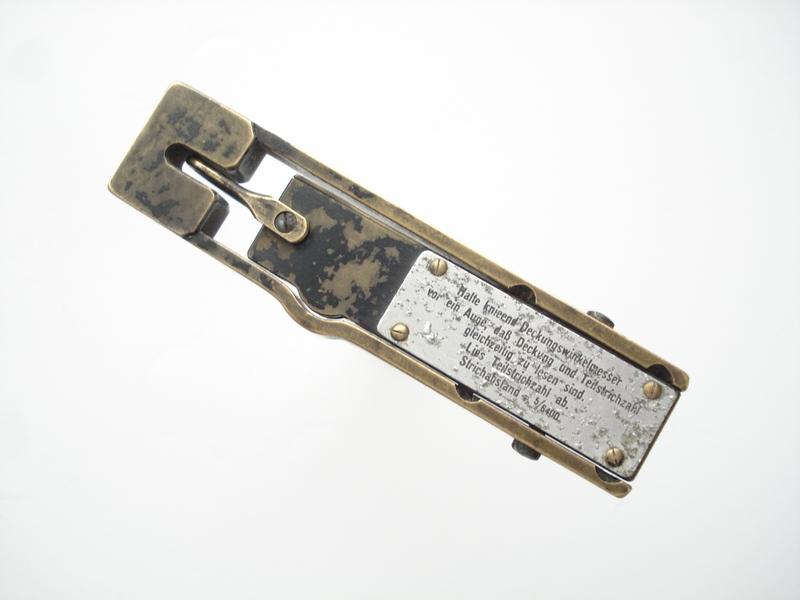 WW2 German Deckungswinkelmesser