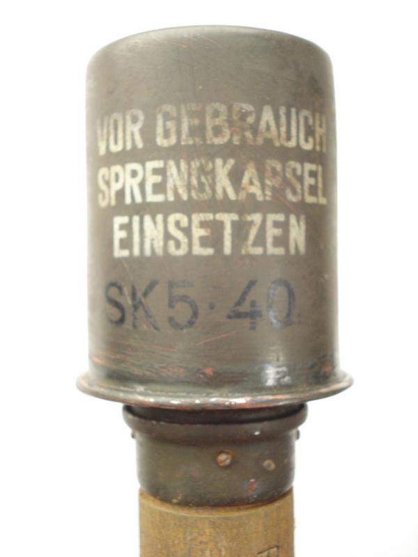 Inert, WW2 German M24 Stick Grenade, 1940 Dated