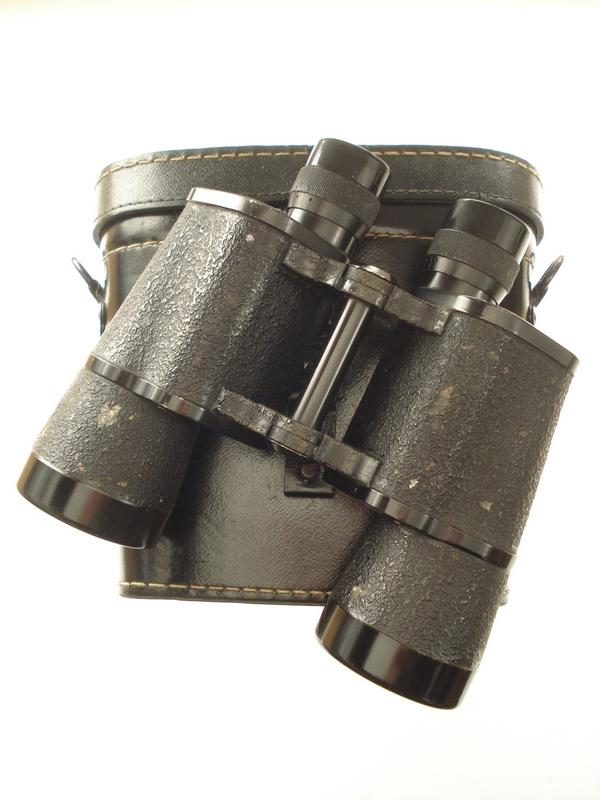 WW2 German 7X50 Deinstglas & Case, 1944 Dated