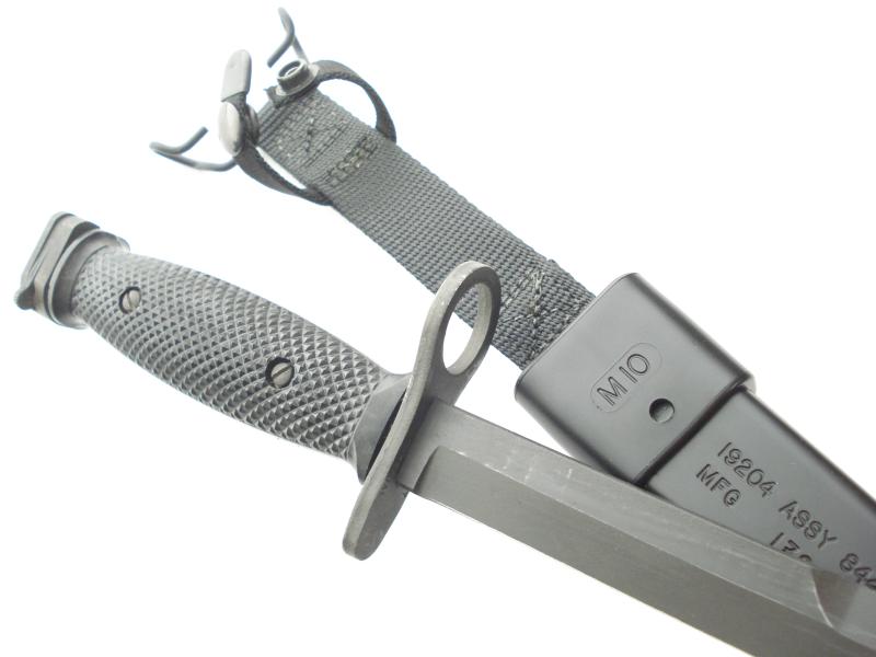 Mint, U.S M7 Bayonet & M10 Scabbard