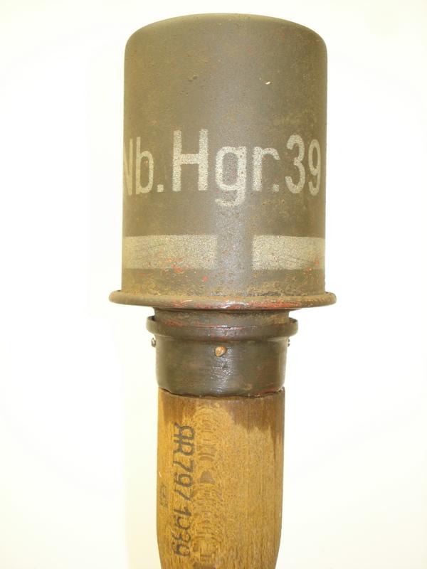 Inert, WW2 German Nb39 Smoke Stick Grenade