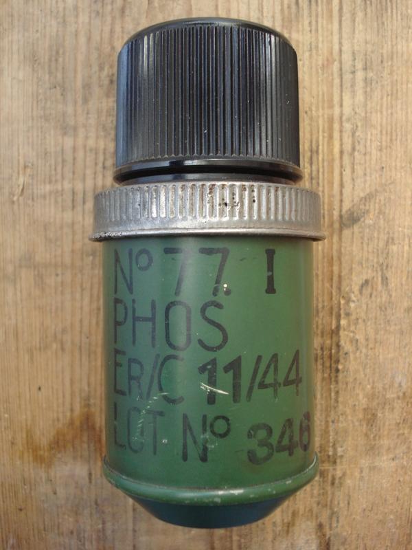 WW2 No77 W.P Grenade