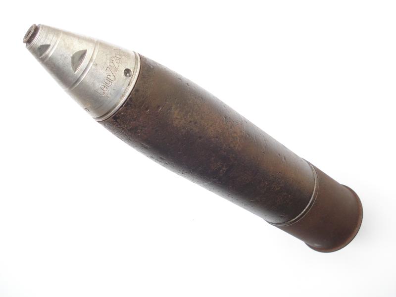 WW2 German 7.5cm Light Infantry Gun Round