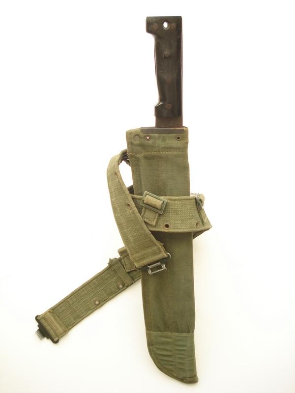 WW2 British 1944 Pattern Machete & Belt, 1945 Dated
