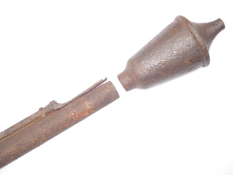 WW2 Panzerfaust Klein Tube & Warhead