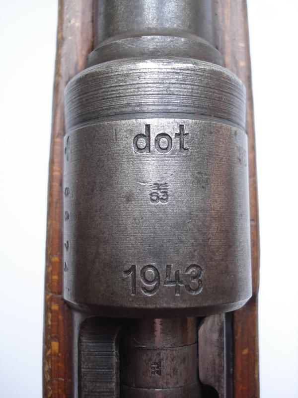 Deactivated WW2 German Mauser K98, dot 1943