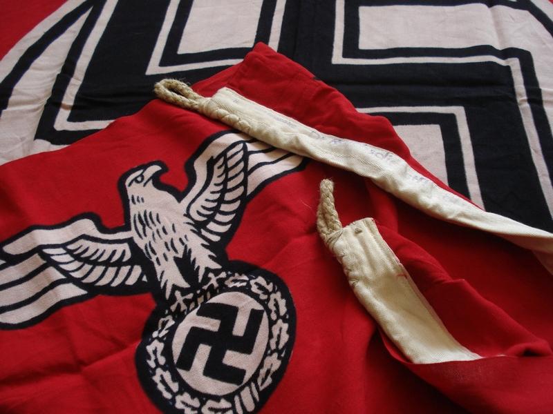 WW2 German Reichdienst flag, 80 x135cm