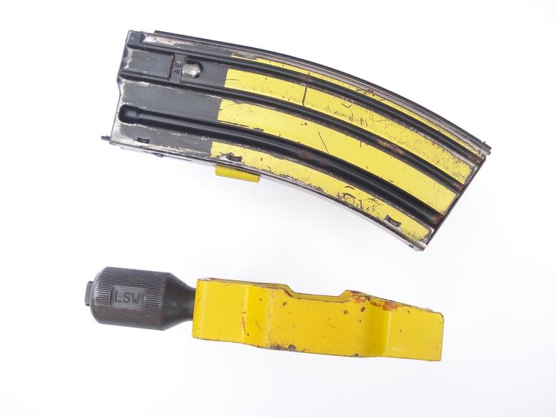 British Light Support weapon BFA & Blank RND Magazine
