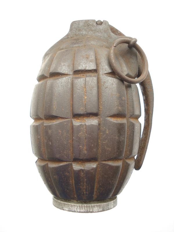 WW1 British No5 Mills Grenade, 1916 Dated