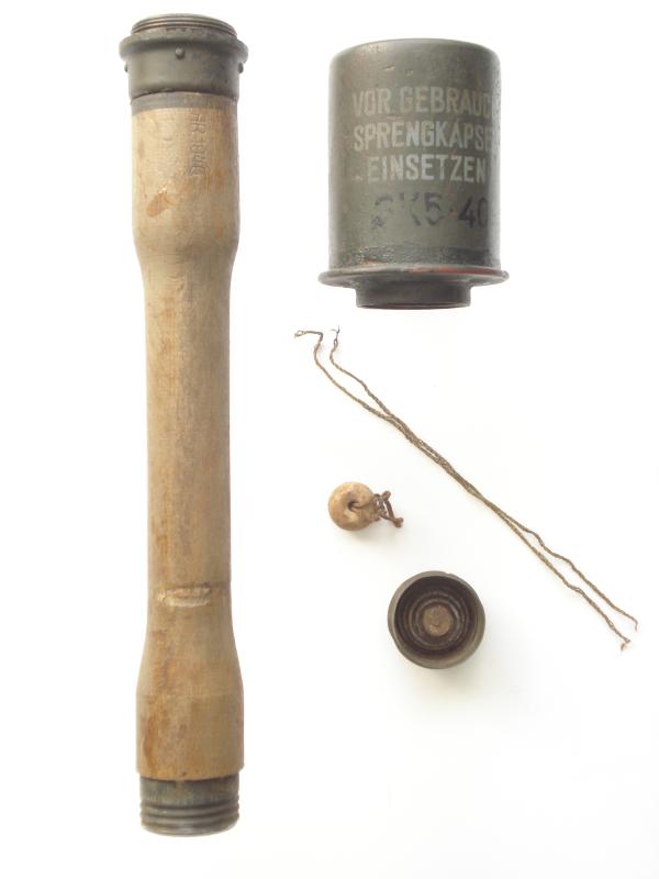 WW2 German M24 Stick Grenade, 1940 Matching