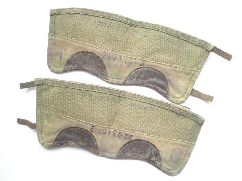 WW2 British P'37 Webbing Anklets