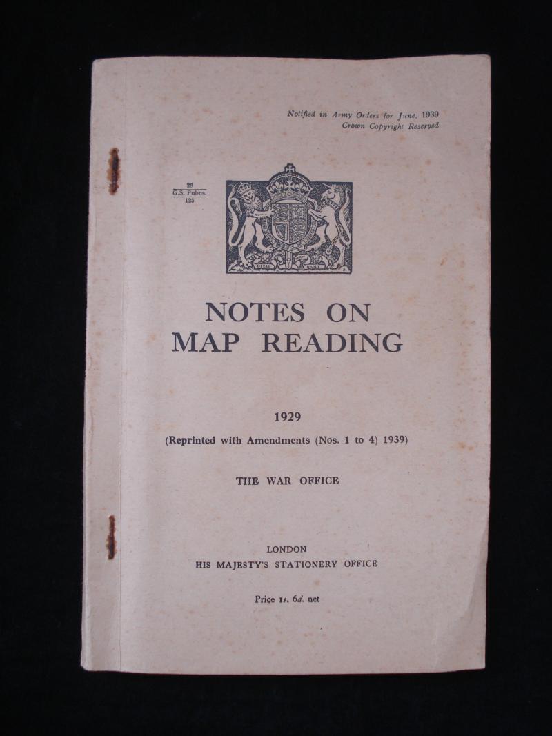 Notes On Map Reading, 1940