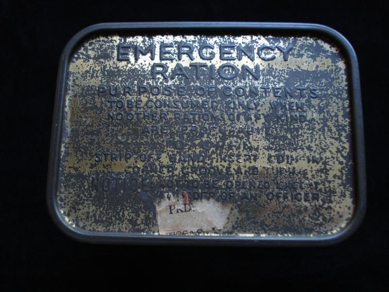 WW2 British Emergency Ration Tin