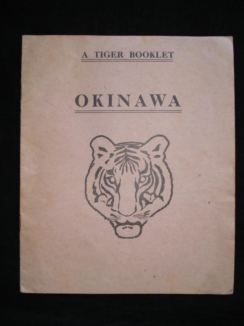 Rare, WW2 RAF 'Tiger Force' Booklet, Okinawa.