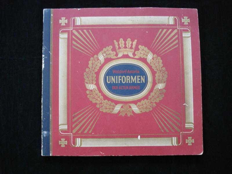 Post WW1 German Cigarette Card Album