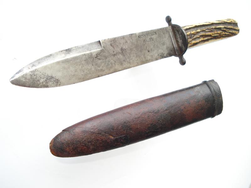 Victorian, Arnachellum Bowie Knife, Circa 1880's