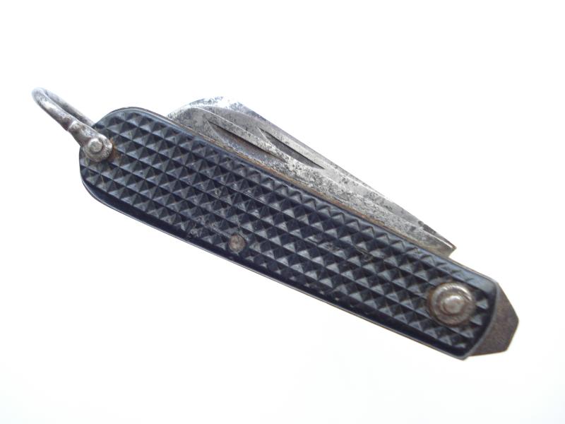 WW2 British Clasp Knife 'Waffle' Pattern Grip Scales